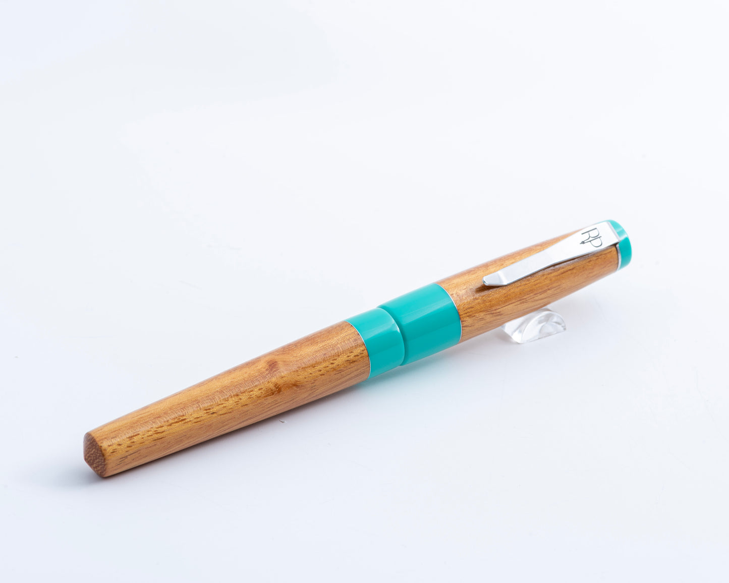 Primary Piece - "Osage Teal" | Handmade Fountain Pen