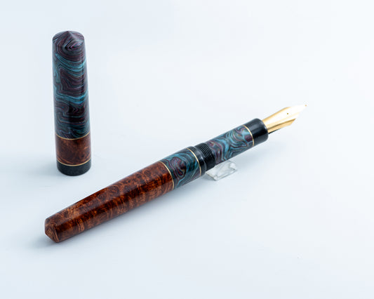 Premiere Piece - "Psychedelic" | Handmade Fountain Pen