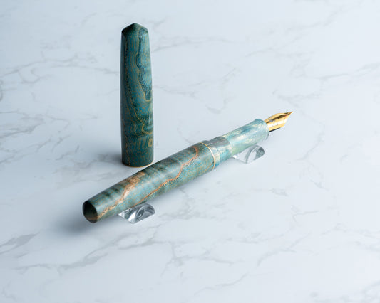 Premiere Piece - "Morning Dew" | Handmade Fountain Pen
