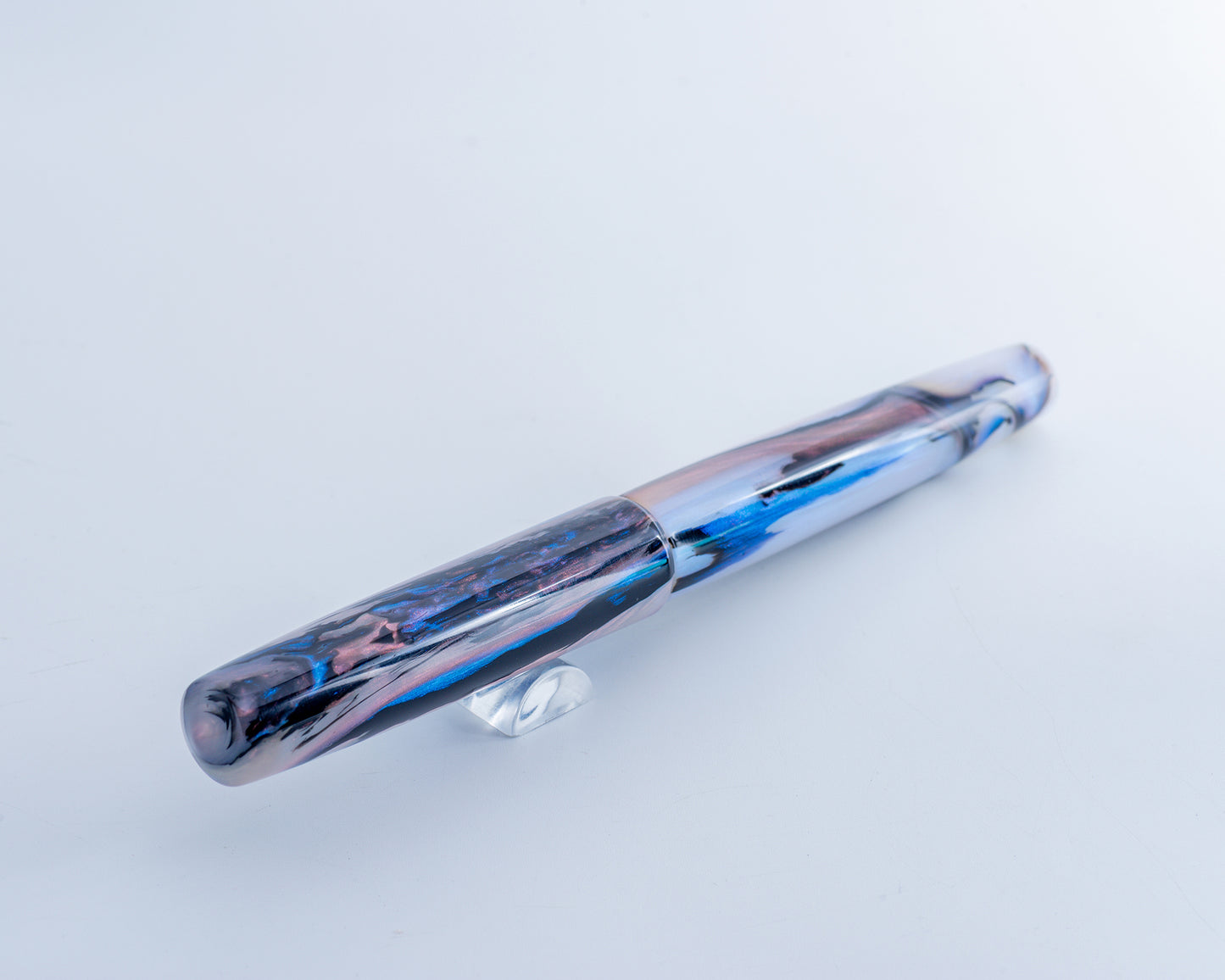 Primary Piece - "Abalone" | Handmade Clipless Resin Fountain Pen