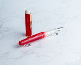 Premiere Piece - "Roses" Handmade Fountain Pen w/ Handmade Copper Clip