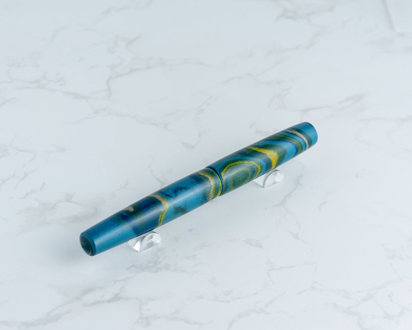 Primary Piece - "Starry Ebo-Night" | Handmade Clipless Ebonite Fountain Pen
