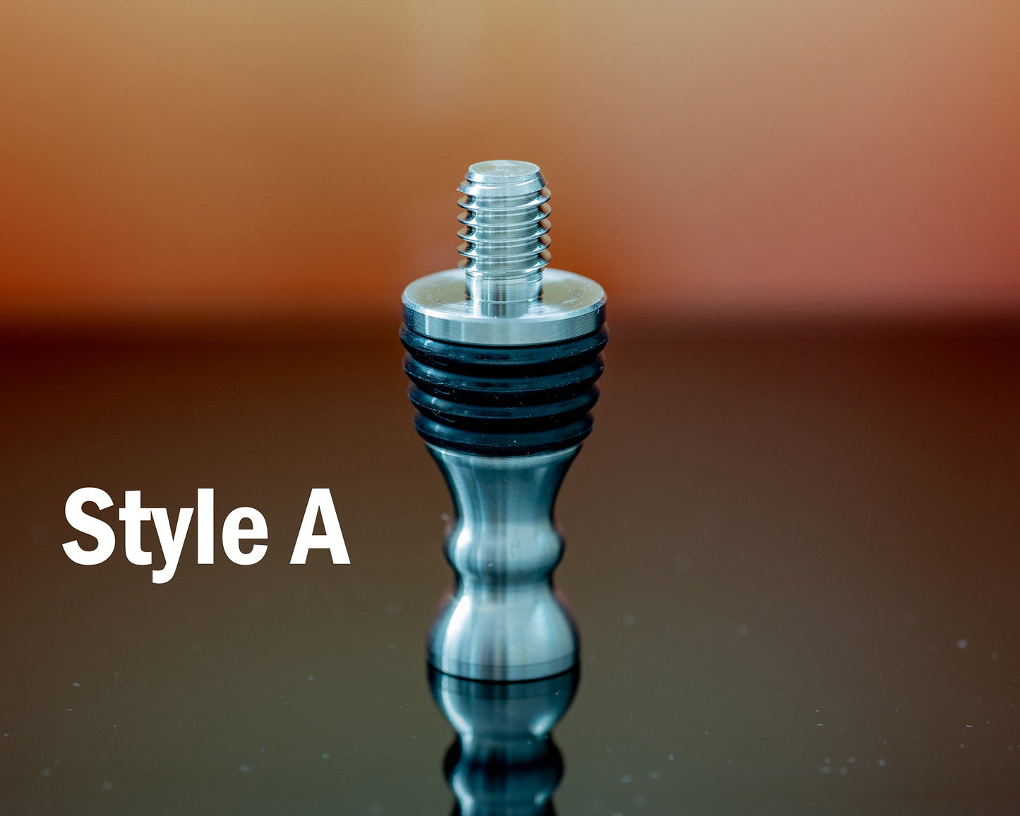 Hand-turned Wooden Bottle Stopper - Bubinga