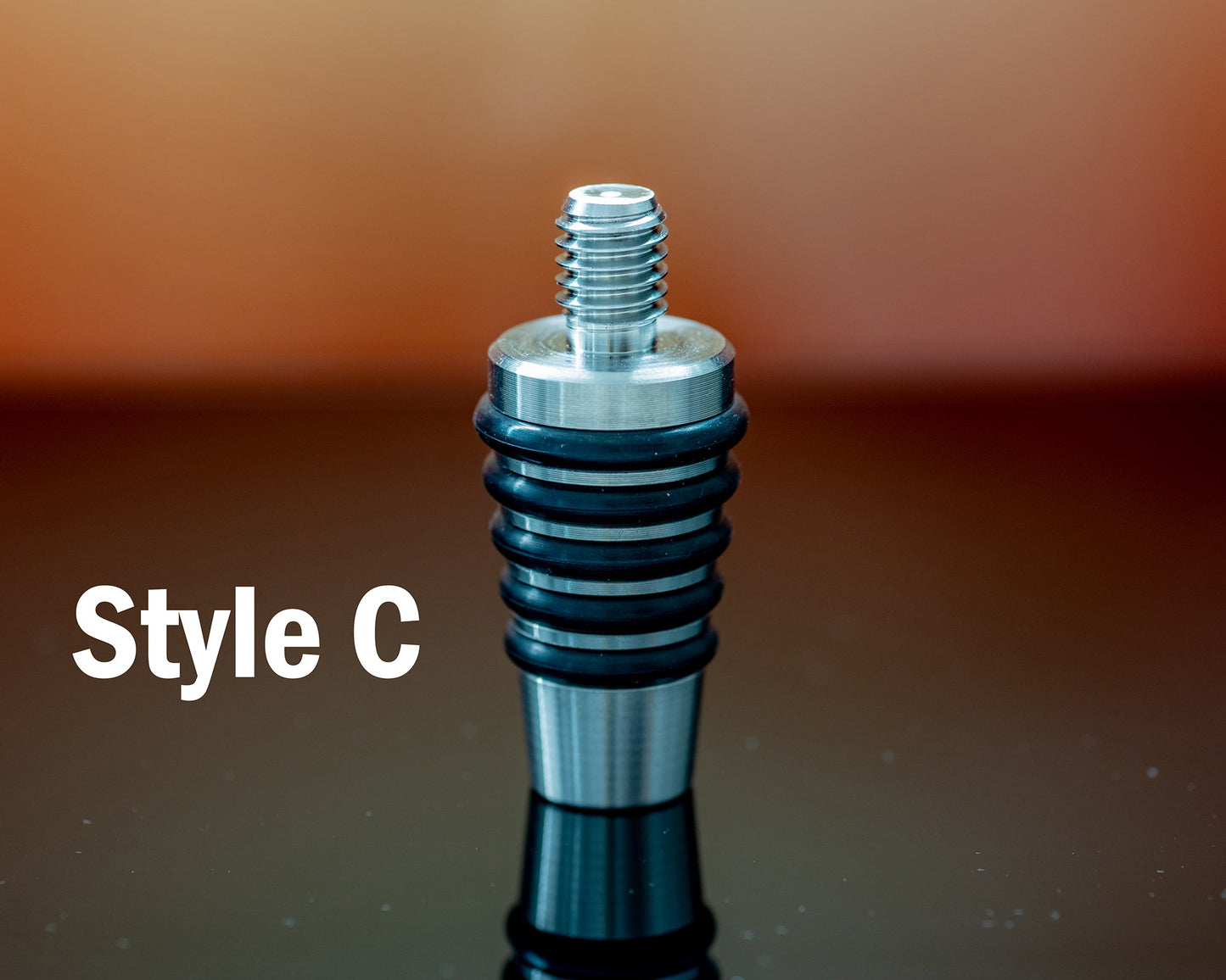 Hand-turned Wooden Bottle Stopper - Bubinga