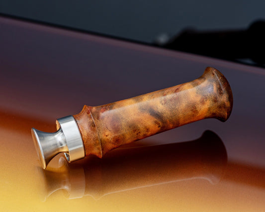 Bottle Stopper/Opener Set | Handturned Camphor Burl Wood Bottle Stoppers w/ Bottle Opener - 3-Piece Gift Set for Wine, Whiskey, or Beer Lovers