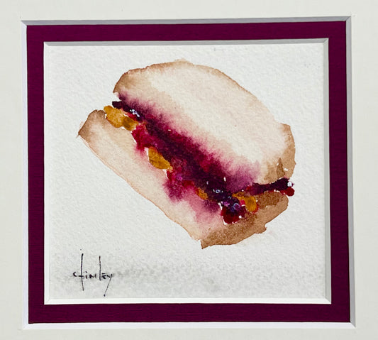 DEPOSIT - Rhys' Pieces x CFinleyArt "Peanut Butter & Jelly" Special Edition Fountain Pen