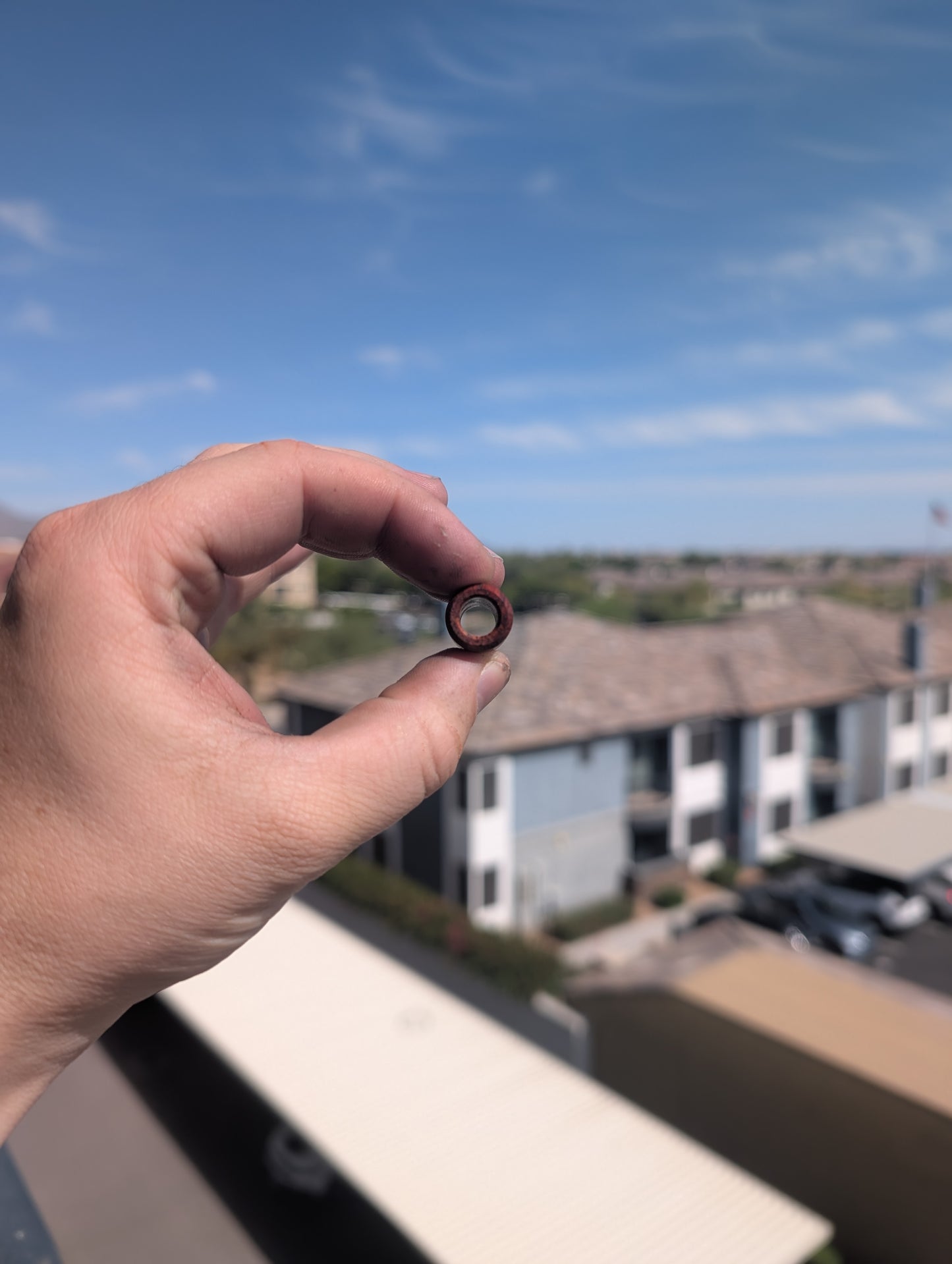 Cocobolo Bead for Daniel Rodriguez