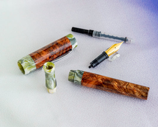 ORDER FORM | Build-Your-Own Custom Pen - Choose Materials, Nib, Shapes, Etc.