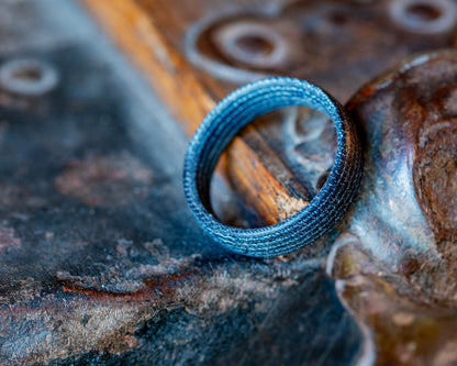 Handmade Micarta Ring - "Bruise"