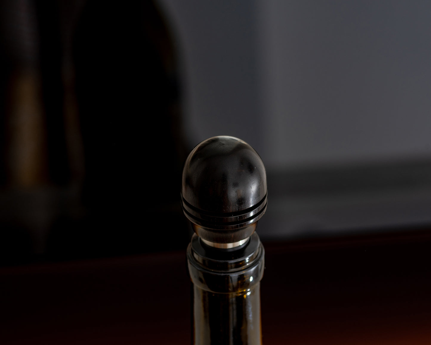 Hand-turned Wooden Bottle Stoppers - African Blackwood
