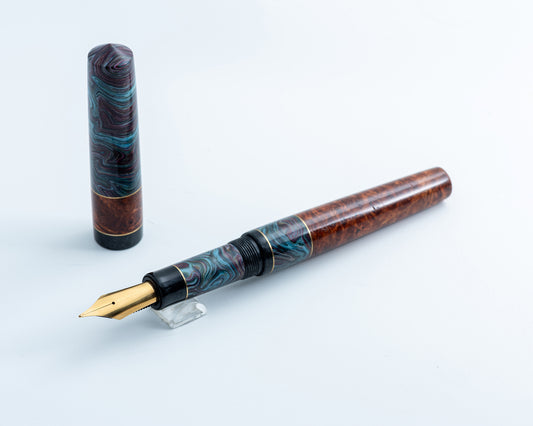 Premiere Piece - "Psychedelic" | Handmade Fountain Pen