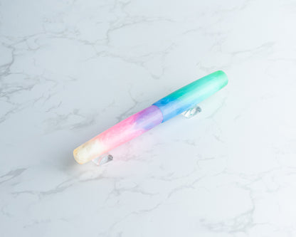 Primary Piece - "TiAno Fade" | Handmade Clipless Resin Fountain Pen