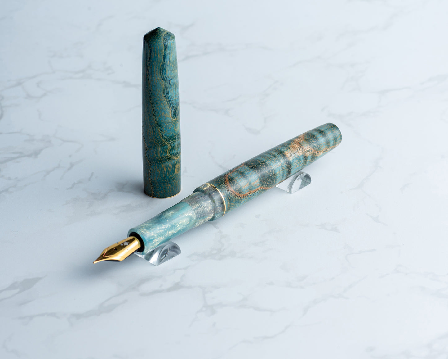 Premiere Piece - "Morning Dew" | Handmade Fountain Pen