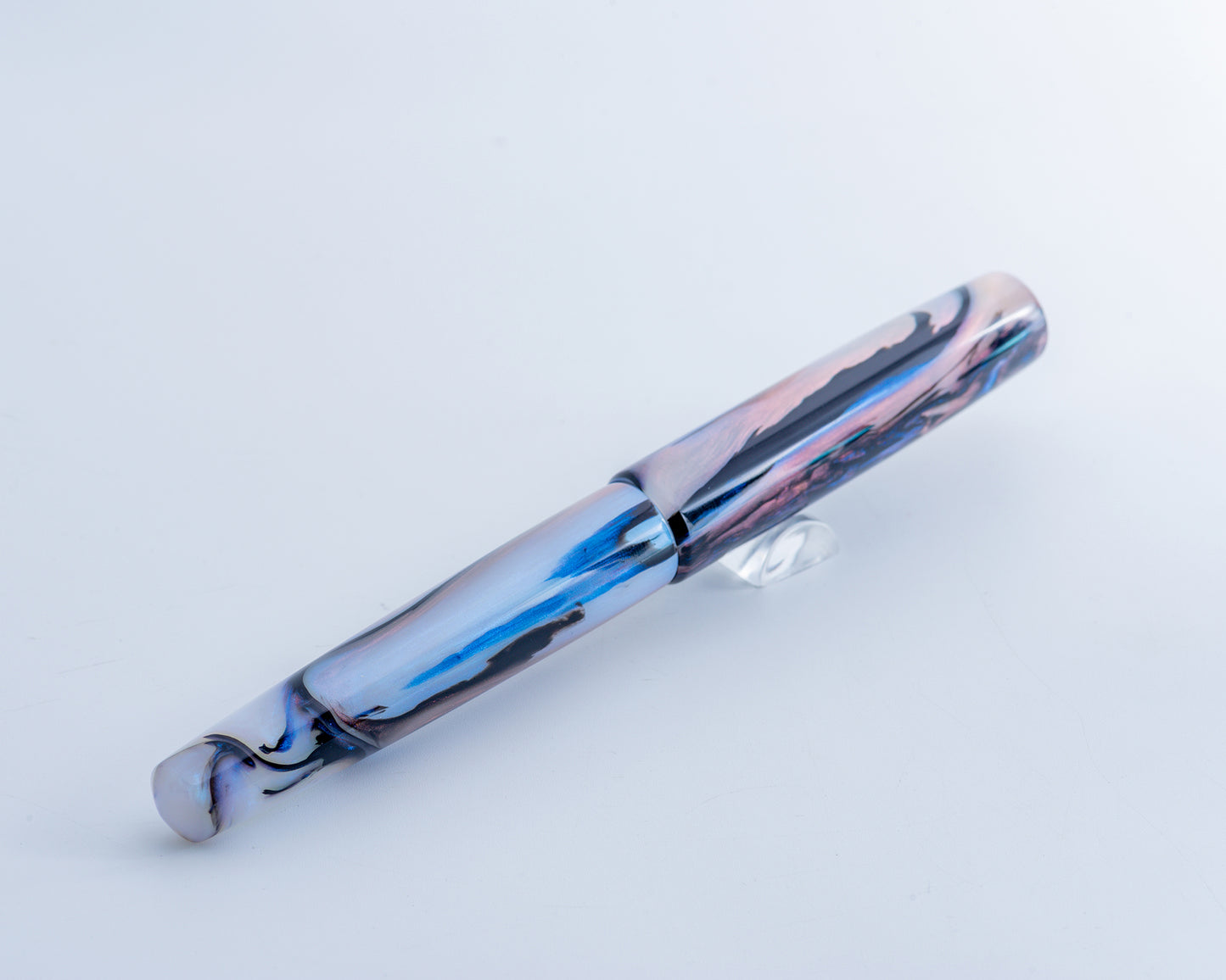 Primary Piece - "Abalone" | Handmade Clipless Resin Fountain Pen