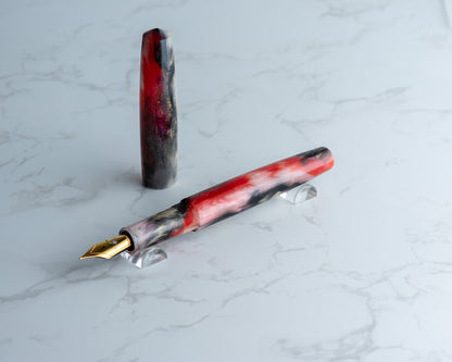 Primary Piece - "Spirit of Sakura" | Handmade Resin Fountain Pen