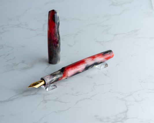 Primary Piece - "Spirit of Sakura" | Handmade Resin Fountain Pen