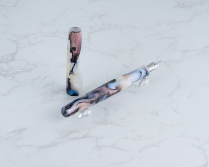 Primary Piece - "Abalone"  | Handmade Resin Fountain Pen