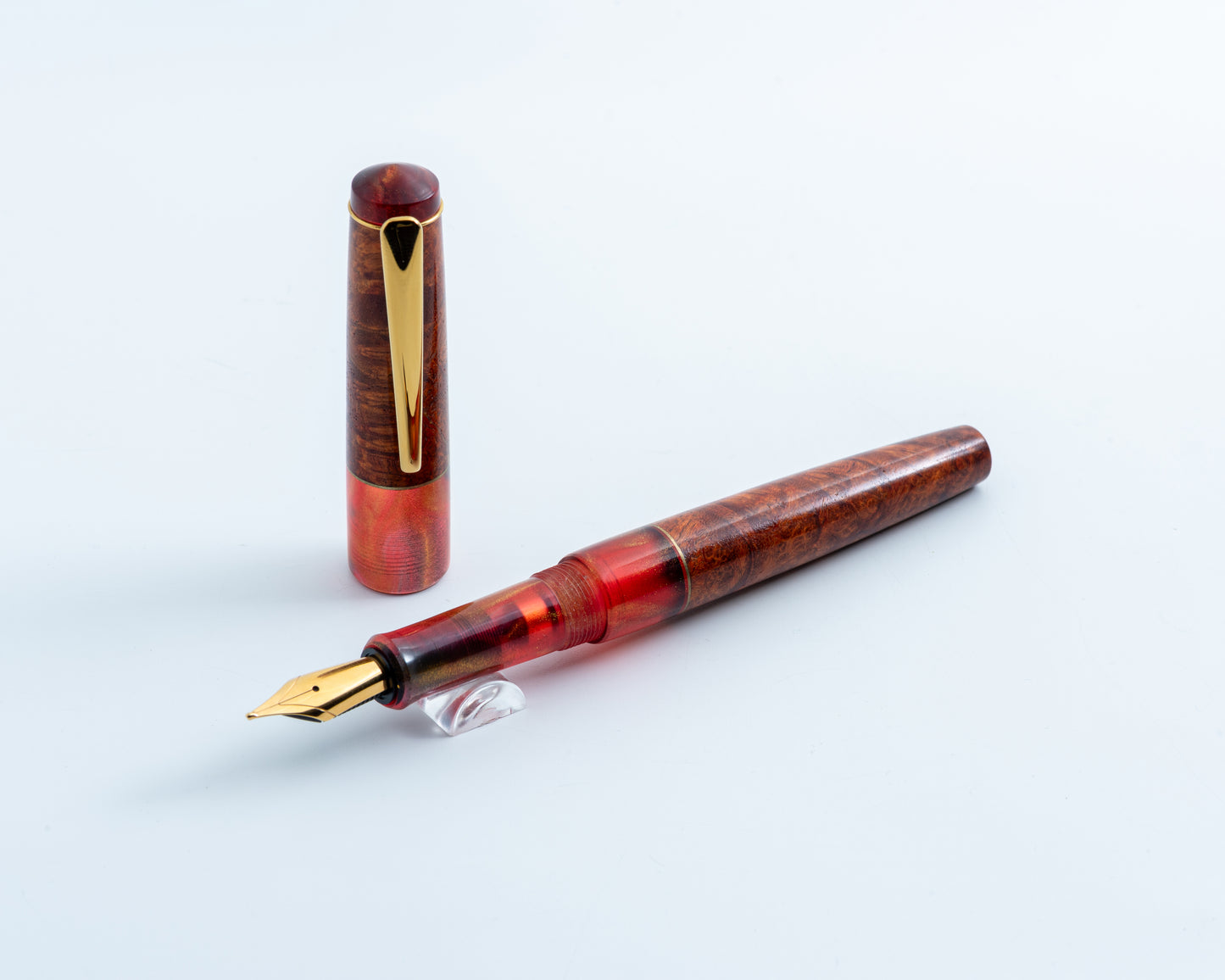 Primary Piece - "Fawkes Blood" | Handmade Fountain Pen