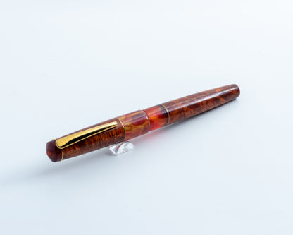 Primary Piece - "Fawkes Blood" | Handmade Fountain Pen