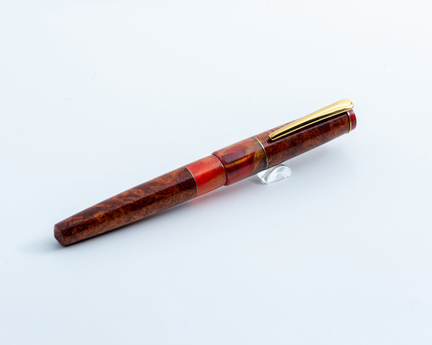 Primary Piece - "Fawkes Blood" | Handmade Fountain Pen