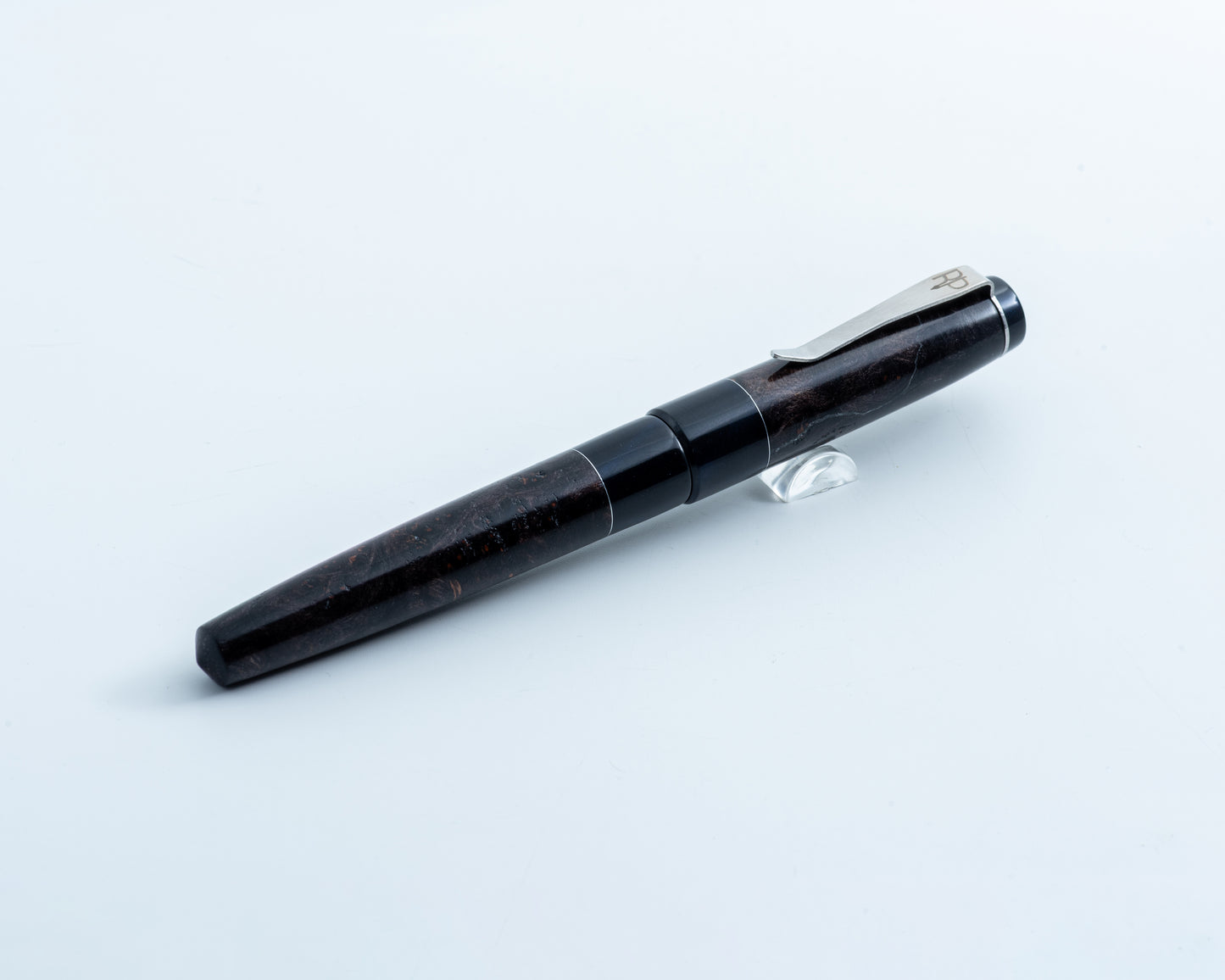 Primary Piece - "Midnight Storm" | Handmade Fountain Pen