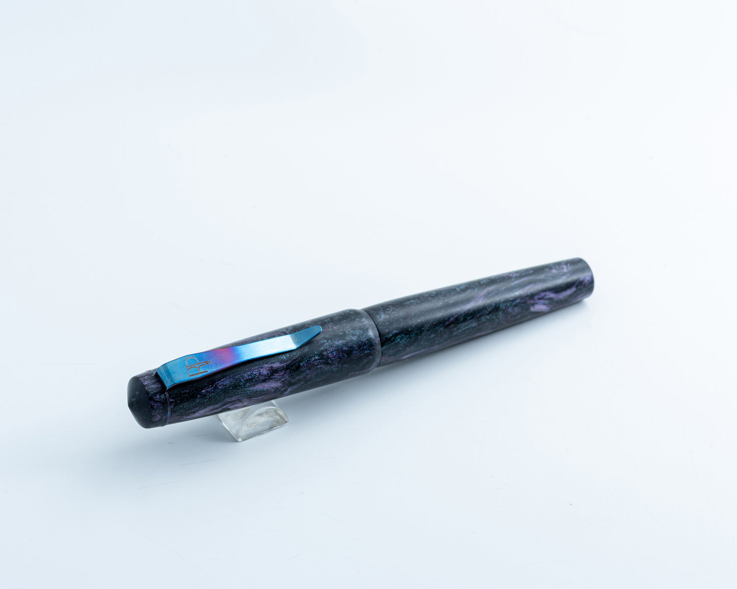 RP Rollerball "Crab Nebula" | Handmade Body w/ Stainless Steel Clip for Pilot G2 & Schmidt Refills