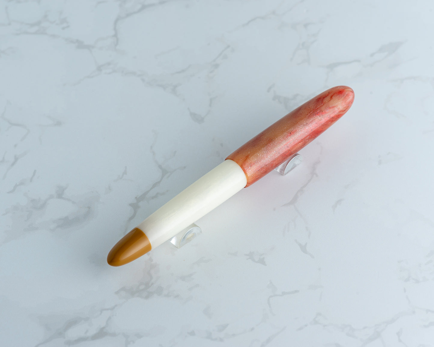 Rhys' Pieces x CFinleyArt | Peanut Butter & Jelly Special Edition Fountain Pen: "The Sack Lunch" - #2/9