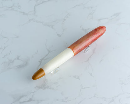 Rhys' Pieces x CFinleyArt | Peanut Butter & Jelly Special Edition Fountain Pen: "The Sack Lunch" - #2/9