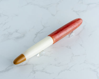 Rhys' Pieces x CFinleyArt | Peanut Butter & Jelly Special Edition Fountain Pen: "The Sack Lunch" - #4/9