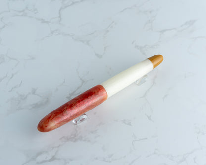 Rhys' Pieces x CFinleyArt | Peanut Butter & Jelly Special Edition Fountain Pen: "The Sack Lunch" - #5/9