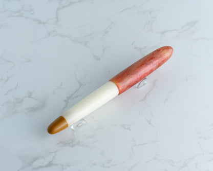 Rhys' Pieces x CFinleyArt | Peanut Butter & Jelly Special Edition Fountain Pen: "The Sack Lunch" - #5/9