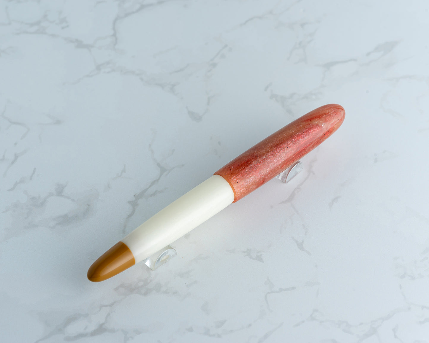 Rhys' Pieces x CFinleyArt | Peanut Butter & Jelly Special Edition Fountain Pen: "The Sack Lunch" - #7/9