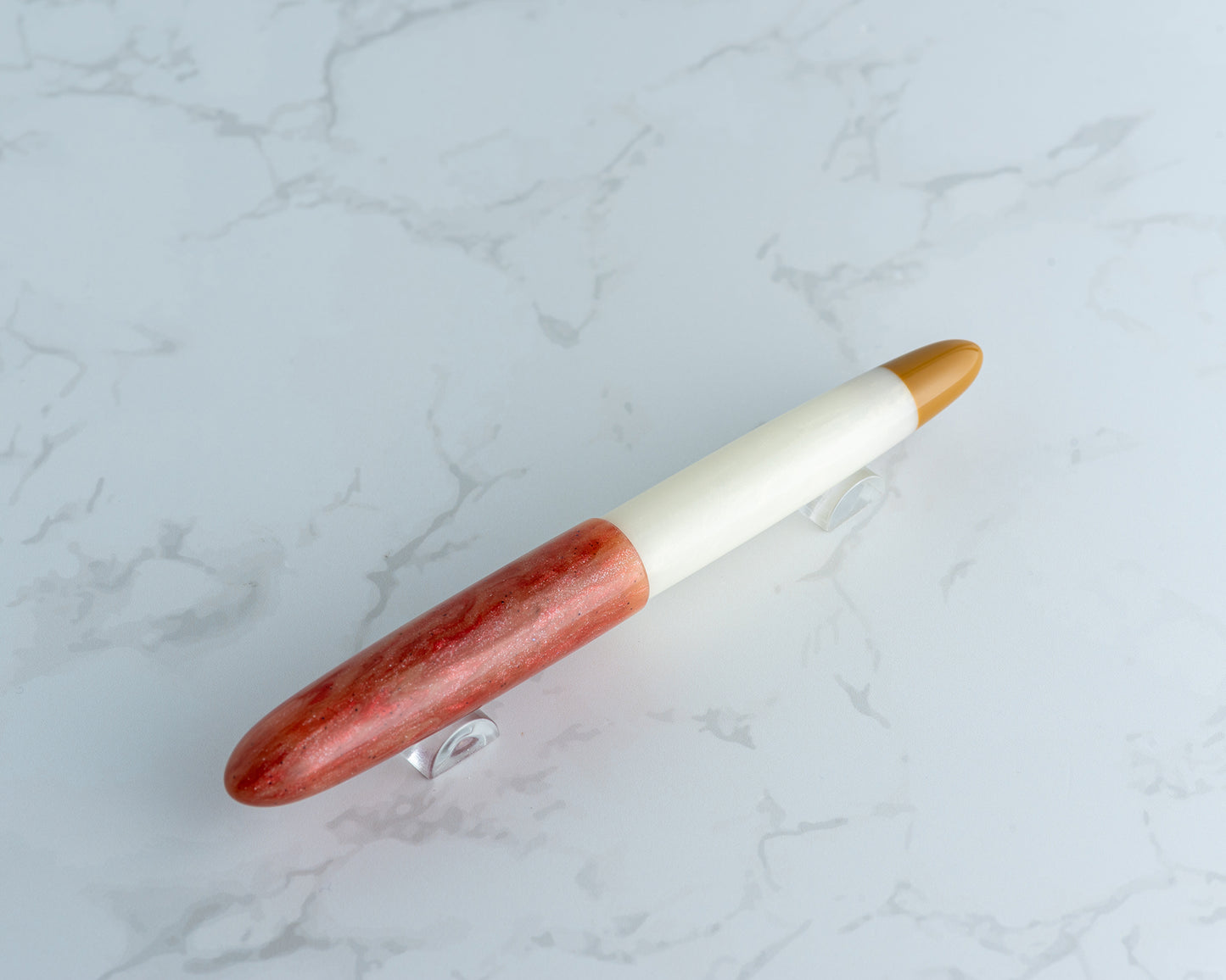 Rhys' Pieces x CFinleyArt | Peanut Butter & Jelly Special Edition Fountain Pen: "The Sack Lunch" - #8/9