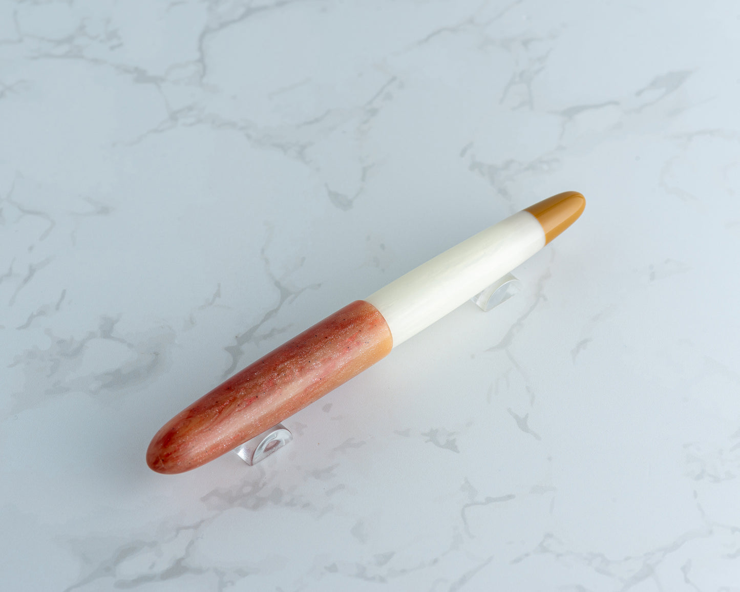Rhys' Pieces x CFinleyArt | Peanut Butter & Jelly Special Edition Fountain Pen: "The Sack Lunch" - #9/9