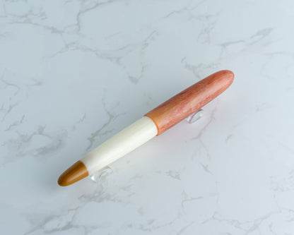 Rhys' Pieces x CFinleyArt | Peanut Butter & Jelly Special Edition Fountain Pen: "The Sack Lunch" - #9/9