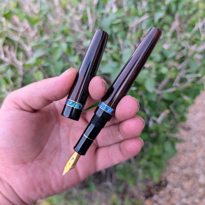 Premiere Piece - "Abyssal Reef" | Handmade Fountain Pen